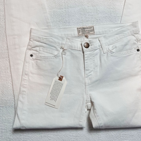 NWT Current Elliott Stiletto Sugar Knee Destroy Raw Hem Jeans - Picture 3 of 10